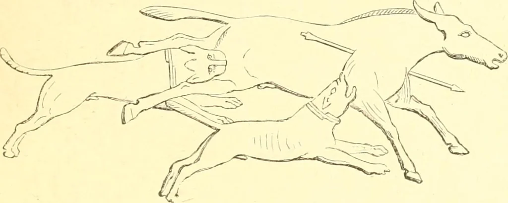 An illustration from Nineveh and Babylon; a narrative of a second expedition to Assyria during the years 1849, 1850, and 1851, 1867, leaf 24