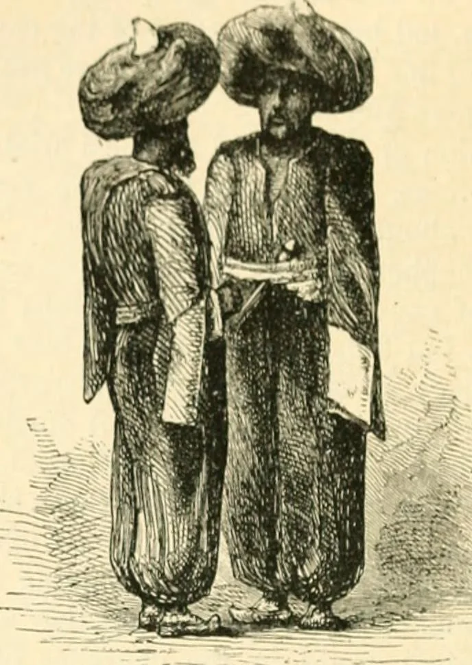 An illustration from Nineveh and Babylon; a narrative of a second expedition to Assyria during the years 1849, 1850, and 1851, 1867, leaf 265