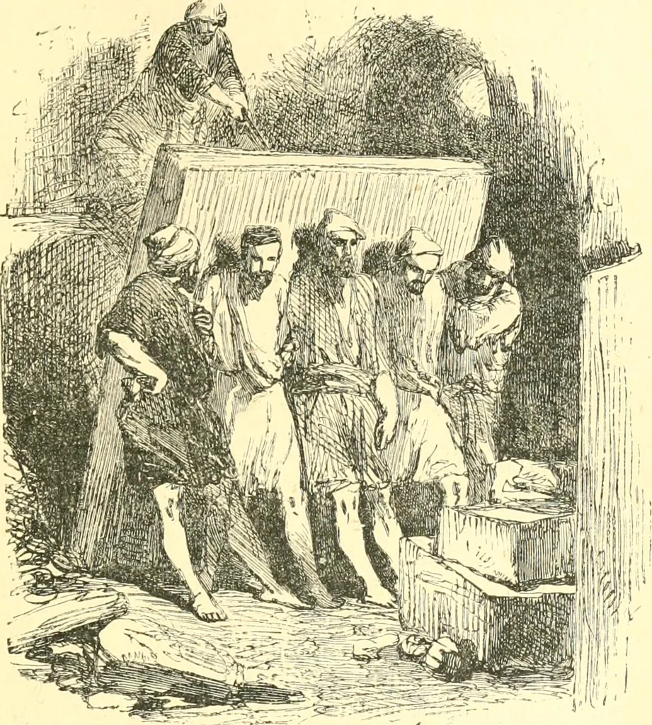 An illustration from Nineveh and Babylon; a narrative of a second expedition to Assyria during the years 1849, 1850, and 1851, 1867, leaf 292