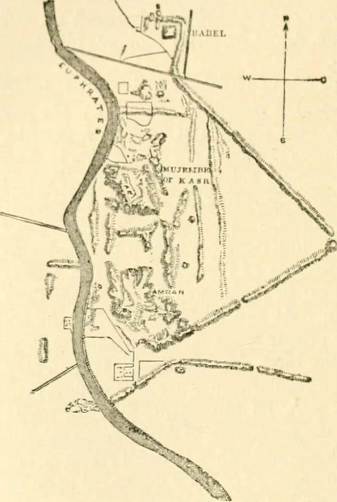 An illustration from Nineveh and Babylon; a narrative of a second expedition to Assyria during the years 1849, 1850, and 1851, 1867, leaf 327