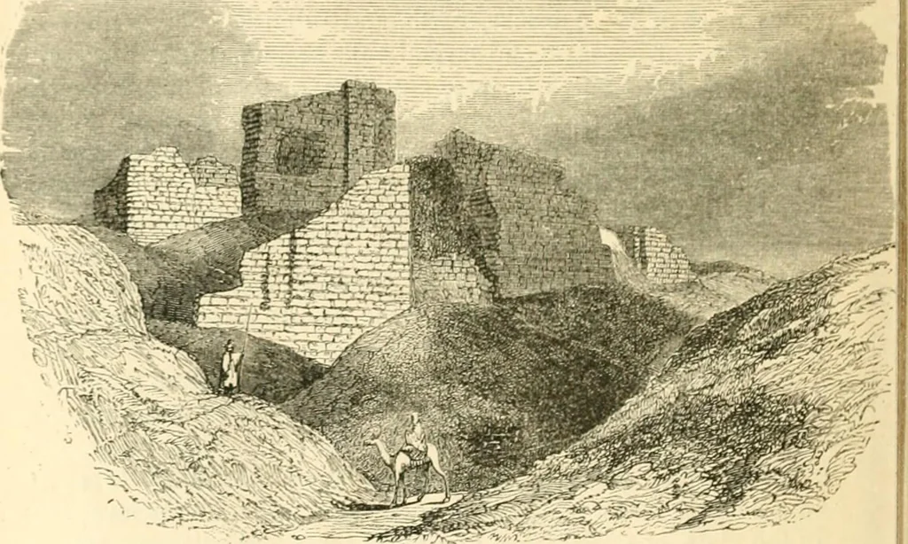 An illustration from Nineveh and Babylon; a narrative of a second expedition to Assyria during the years 1849, 1850, and 1851, 1867, leaf 339