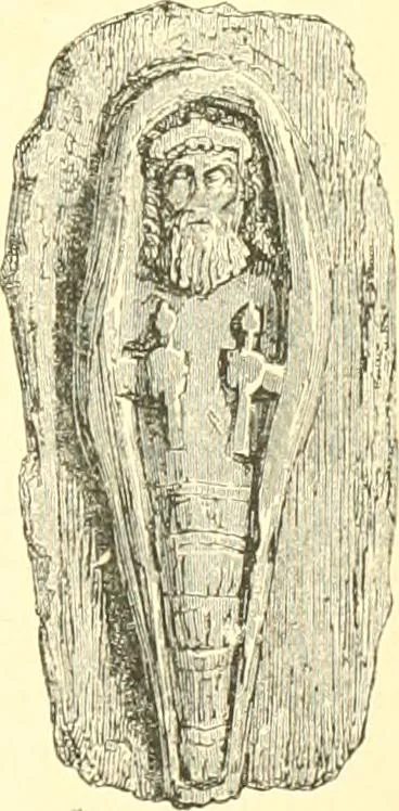 An illustration from Nineveh and Babylon; a narrative of a second expedition to Assyria during the years 1849, 1850, and 1851, 1867, leaf 374