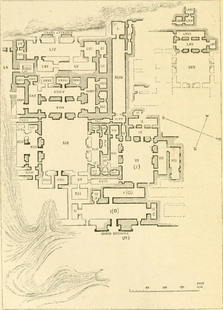 An illustration from Nineveh and Babylon; a narrative of a second expedition to Assyria during the years 1849, 1850, and 1851, 1867, leaf 57