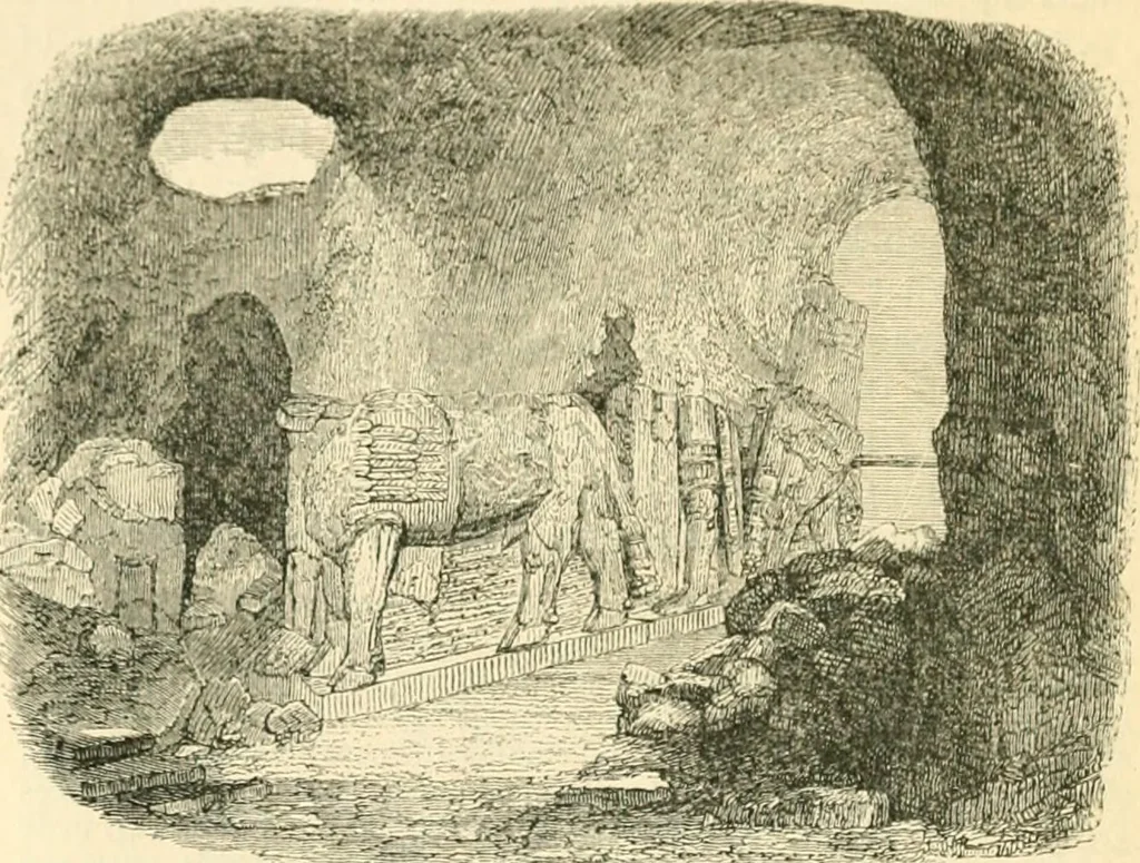 An illustration from Nineveh and Babylon; a narrative of a second expedition to Assyria during the years 1849, 1850, and 1851, 1867, leaf 99