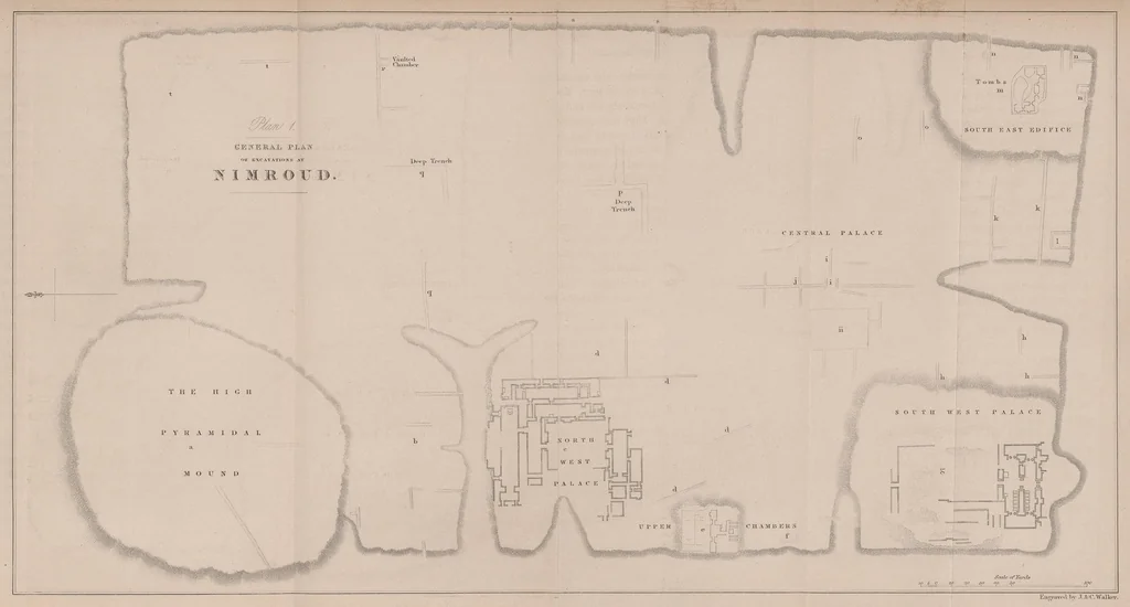 An illustration from Nineveh and its remains : With an account of a visit to the Chaldæan Christians of Kurdistan, and the Yezidis, or devil-worshippers; and an enquiry into the manners and arts of the ancient Assyrians, 1849, leaf 393