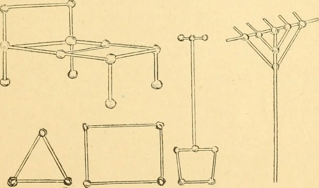 An illustration from The ninth occupation, peas and cork work, in primary schools, 1904, leaf 16