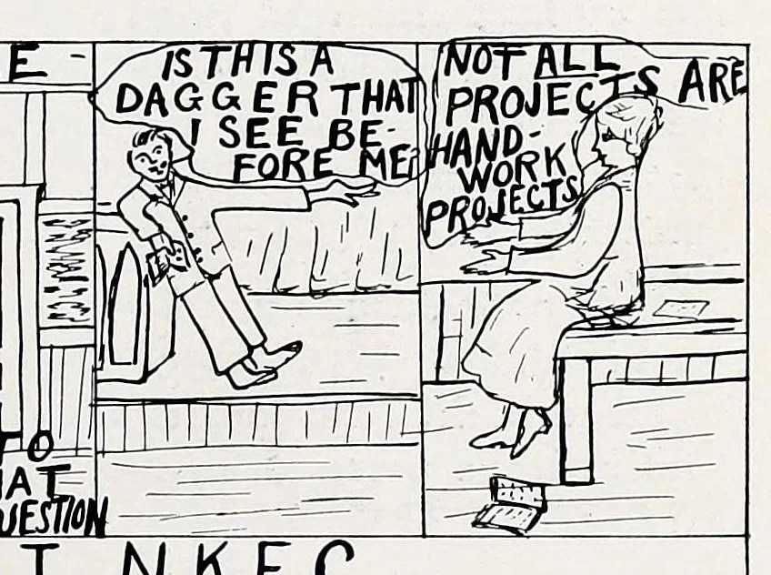 An illustration from The N.K.E.C. Year Book, 1922, leaf 23