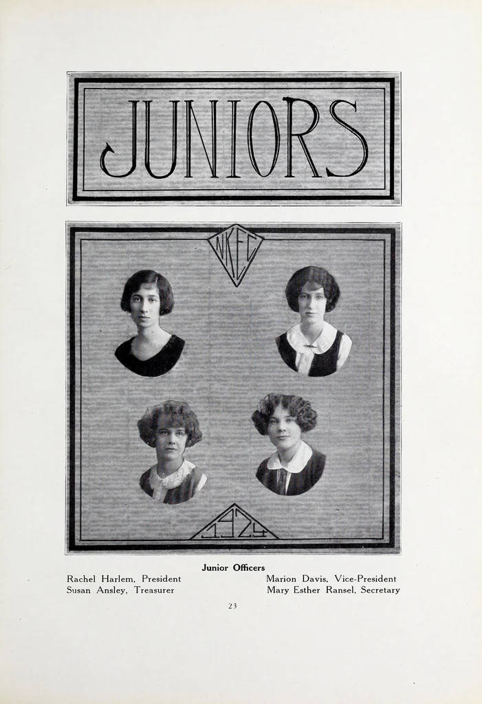 An illustration from The N.K.E.C. Year Book, 1924, leaf 27