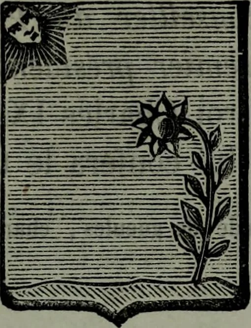 An illustration from Nobiliaire Toulousain : inventaire général des titres probants de noblesse et de dignités nobiliaires, 1863, leaf 322