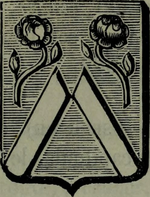 An illustration from Nobiliaire Toulousain : inventaire général des titres probants de noblesse et de dignités nobiliaires, 1863, leaf 408