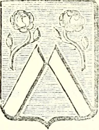An illustration from Nobiliaire toulousain : inventaire général des titres probants de noblesse et de dignités nobiliaires, 1863, leaf 808