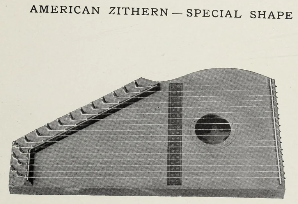 An illustration from Noble & Cooley : Manufacturers of toy drums, banjos, tambourines, zitherns, rolling hooples, 1901, leaf 115