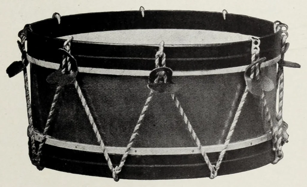 An illustration from Noble & Cooley : Manufacturers of toy drums, banjos, tambourines, zitherns, rolling hooples, 1901, leaf 65