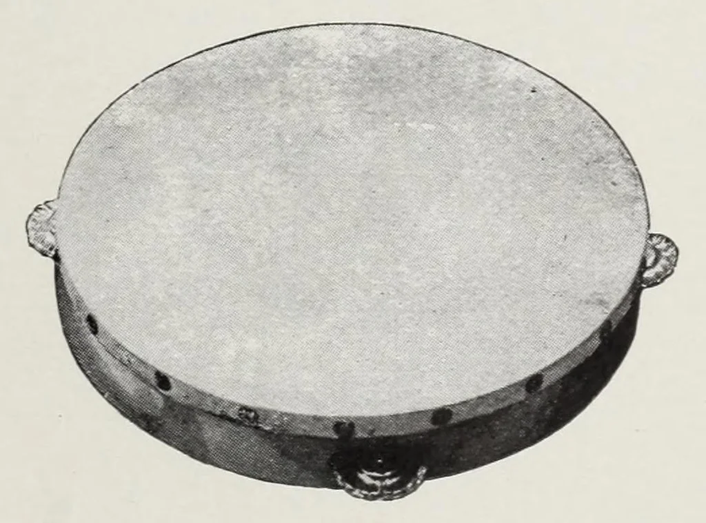 An illustration from Noble & Cooley : Manufacturers of toy drums, banjos, tambourines, zitherns, rolling hooples, 1901, leaf 95
