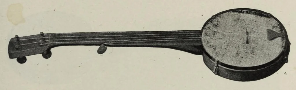 An illustration from Noble & Cooley : Manufacturers of toy drums, banjos, tambourines, zitherns, rolling hoops, sand mills, etc., 1907, leaf 55