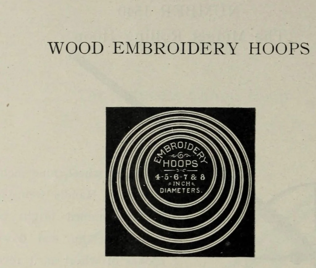 An illustration from Noble & Cooley : Manufacturers of toy drums, banjos, tambourines, zitherns, rolling hoops, sand mills, etc., 1907, leaf 64