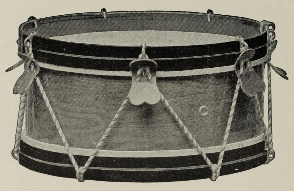 An illustration from Noble & Cooley : Toy drums, banjos, tambourines, rolling hoops, etc., 1910, leaf 40