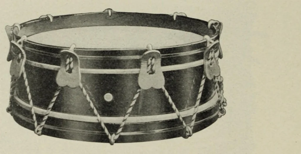 An illustration from Noble & Cooley : Toy drums, banjos, tambourines, rolling hoops, etc., 1912, leaf 42