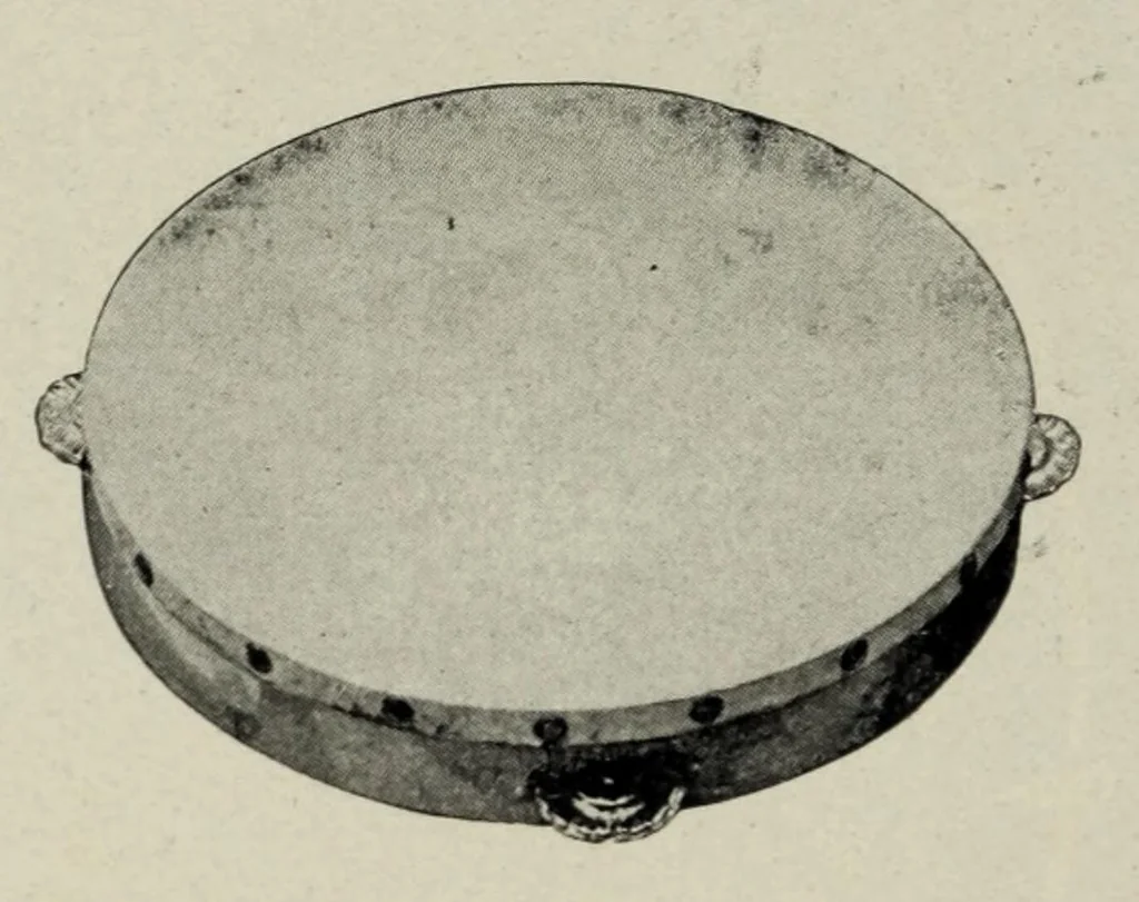 An illustration from Noble & Cooley : Toy drums, banjos, tambourines, rolling hoops, etc., 1912, leaf 58