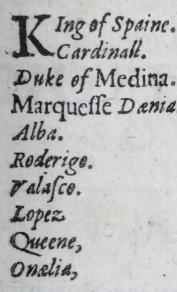An illustration from The noble sovldier, or, A contract broken, justly reveng'd : a tragedy, 1634, leaf 11