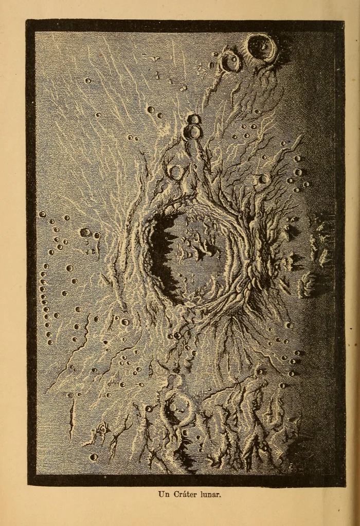 An illustration from Nociones de astronomía, 1879, leaf 6