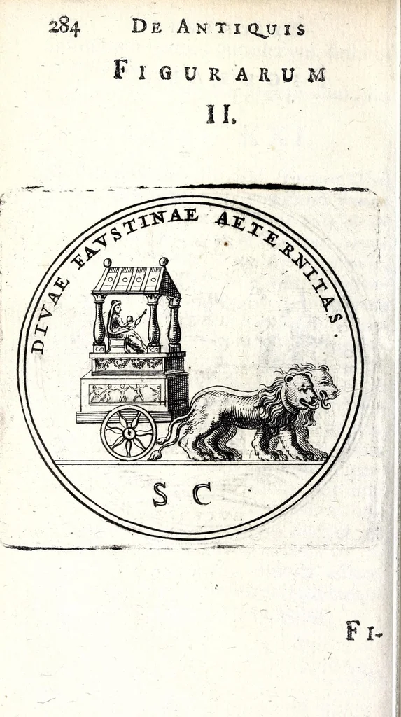 An illustration from Noctes granzovianae, seu, Discursus panegyricus de antiquis triumphis, in publicum tam ecclesiarum quàm politiarum usum, 1661, leaf 340