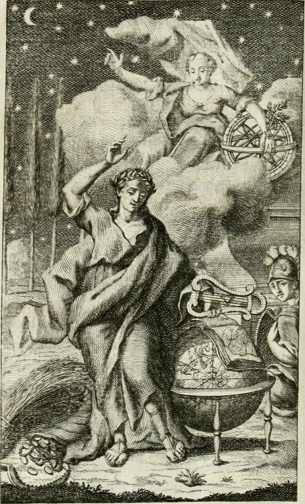 An illustration from Noites jozephinas de Mirtilo : sobre a infausta morte do Serenissimo Senhor D. Joze Principe do Brazil, dedicadas ao consterna do povo luzitano, 1790, leaf 183