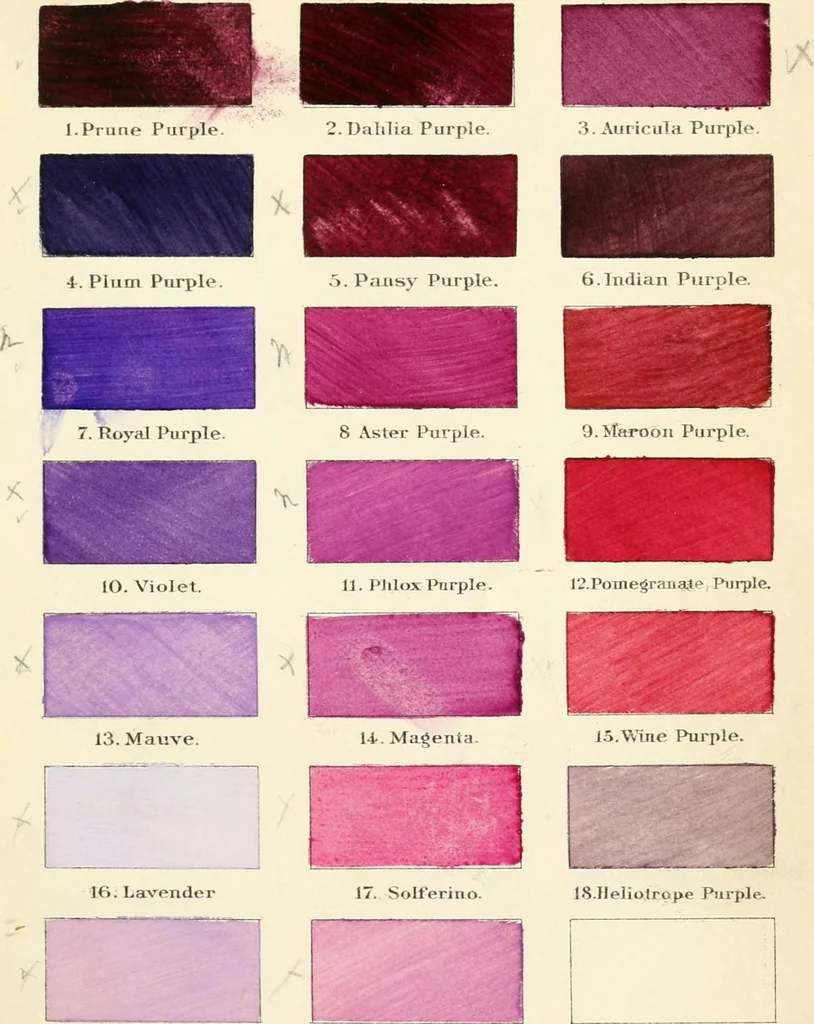 An illustration from A nomenclature of colors for naturalists : and compendium of useful knowledge for ornithologists., 1886, leaf 166