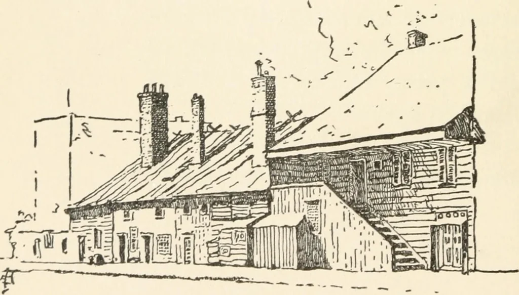 An illustration from Nooks & corners of old New York, 1899, leaf 125