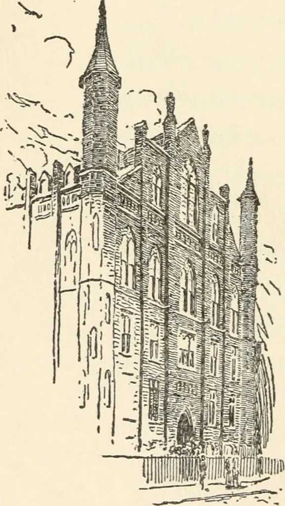 An illustration from Nooks & corners of old New York, 1899, leaf 199