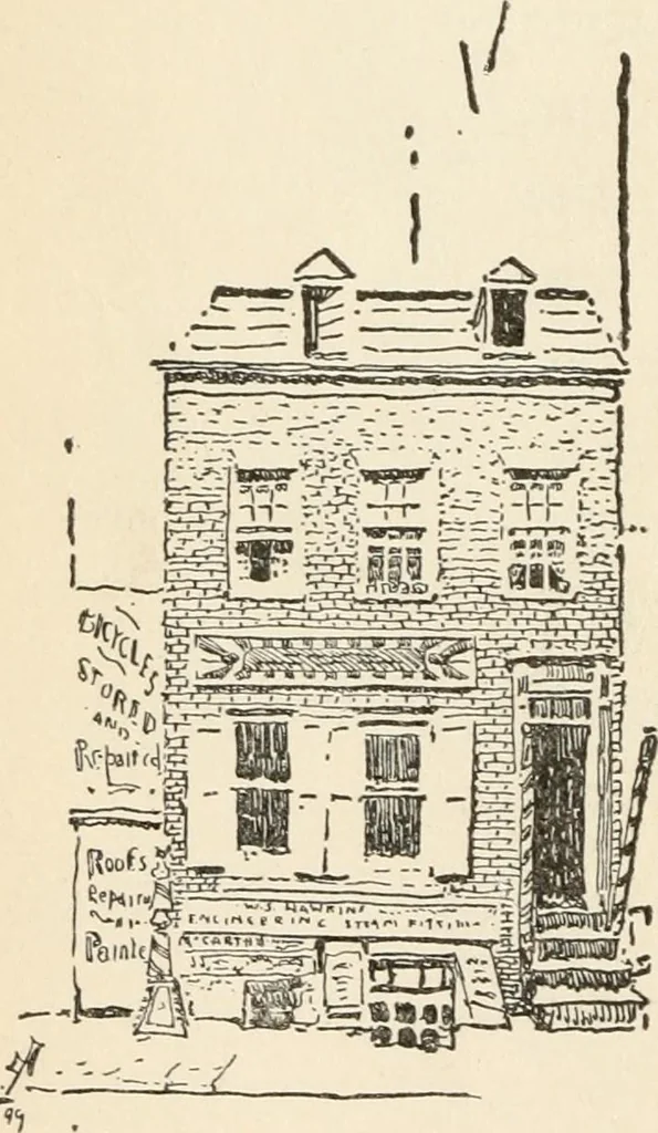 An illustration from Nooks & corners of old New York, 1899, leaf 53