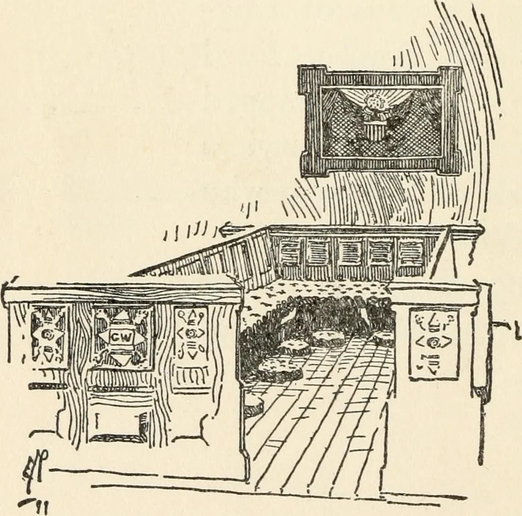 An illustration from Nooks & corners of old New York, 1899, leaf 89