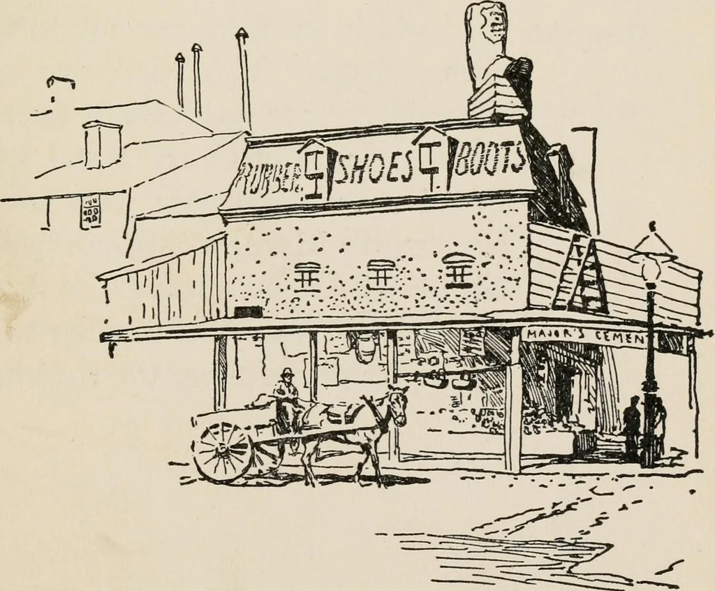 An illustration from Nooks & corners of old New York, 1899, leaf 92