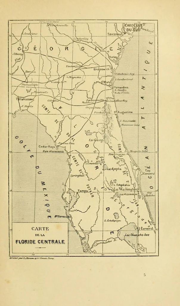 An illustration from Nord contre Sud, 1887, leaf 41