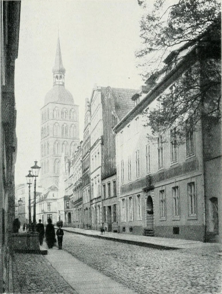 An illustration from Norddeutschland, 1913, leaf 100