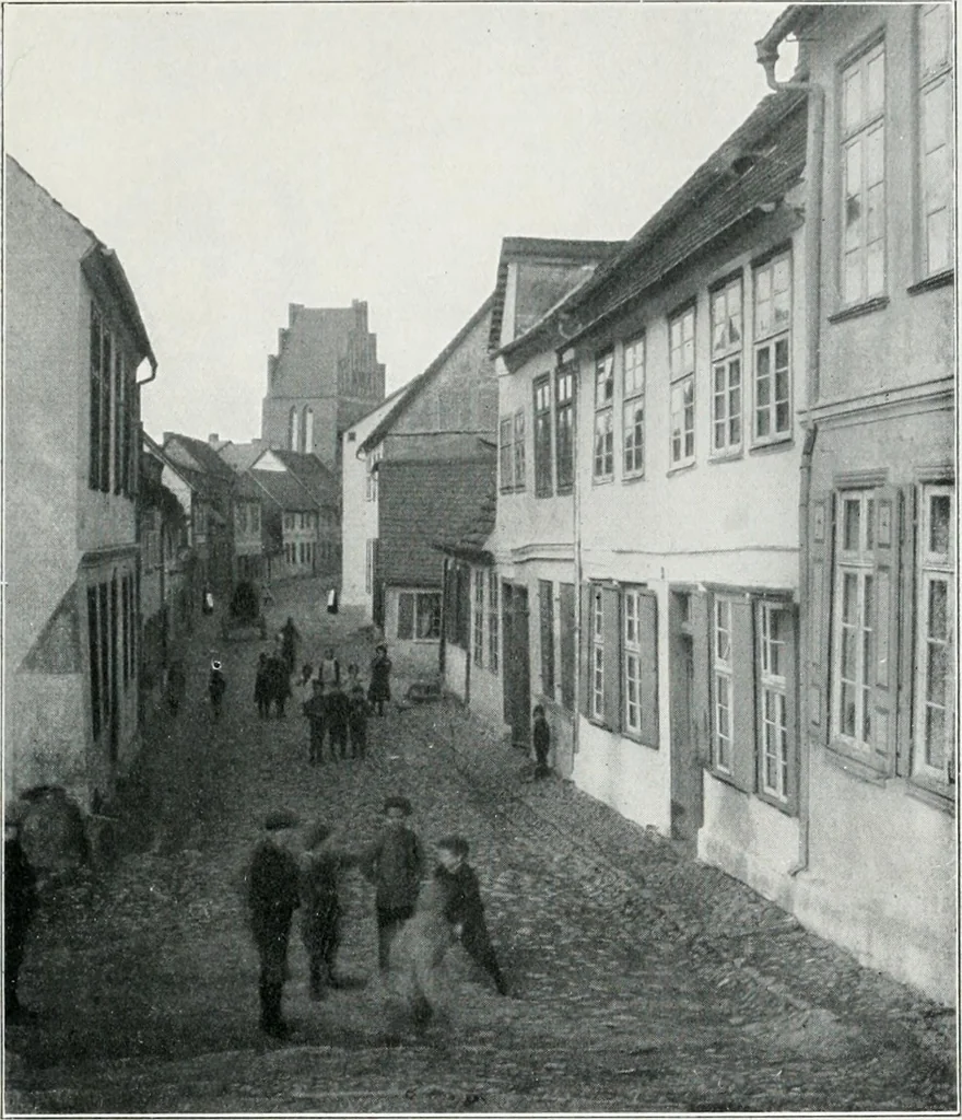 An illustration from Norddeutschland, 1913, leaf 134