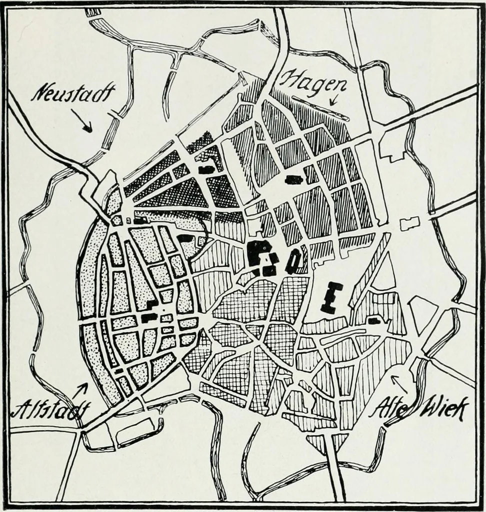 An illustration from Norddeutschland, 1913, leaf 140