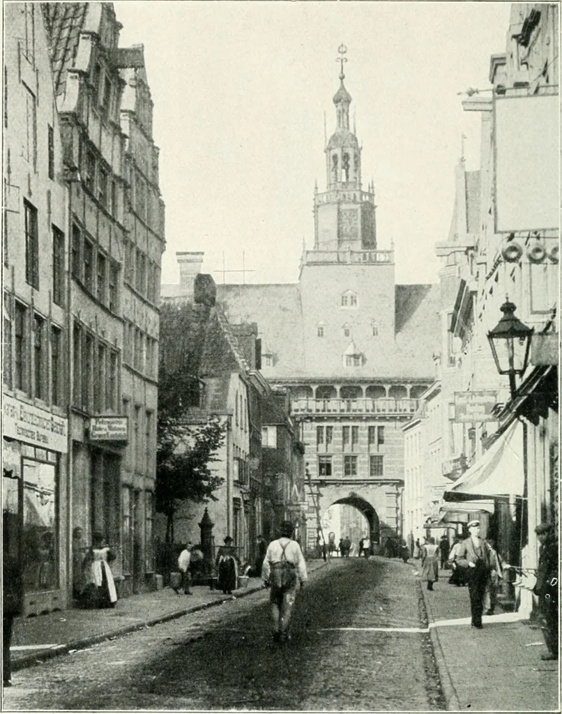 An illustration from Norddeutschland, 1913, leaf 143