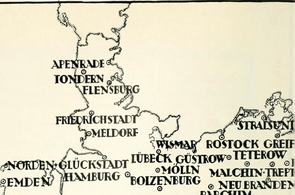 An illustration from Norddeutschland, 1913, leaf 253