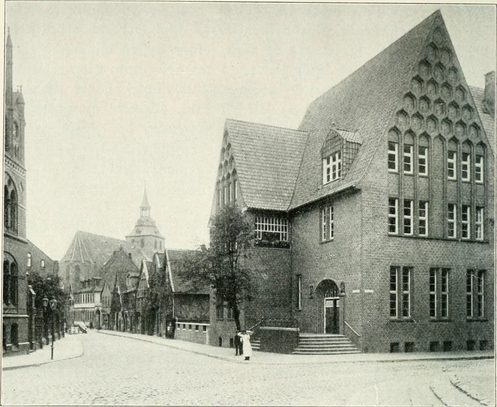 An illustration from Norddeutschland, 1913, leaf 73