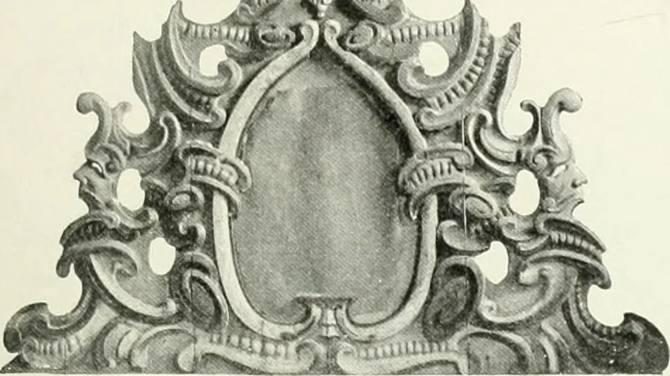 An illustration from Norges kirker i det 16de og 17de aarhundrede, 1911, leaf 110