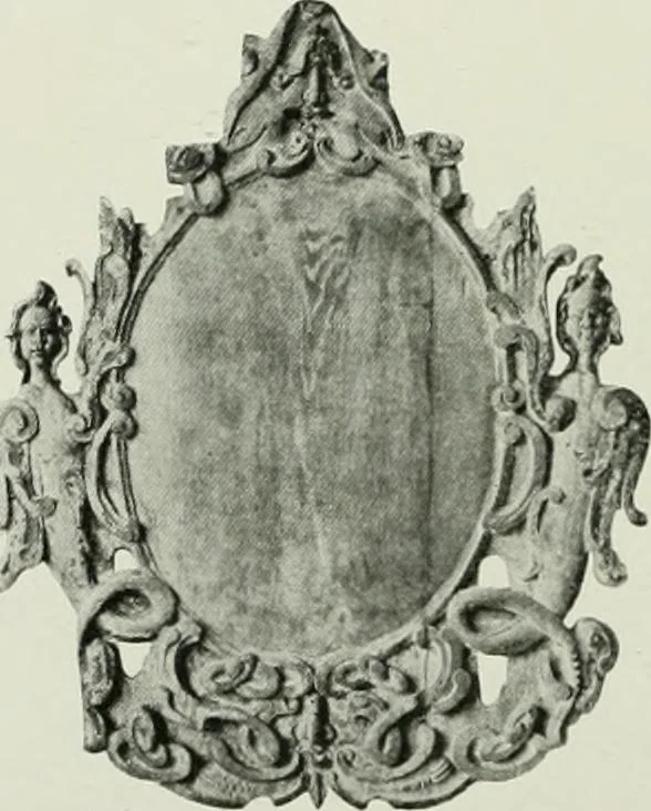 An illustration from Norges kirker i det 16de og 17de aarhundrede, 1911, leaf 121