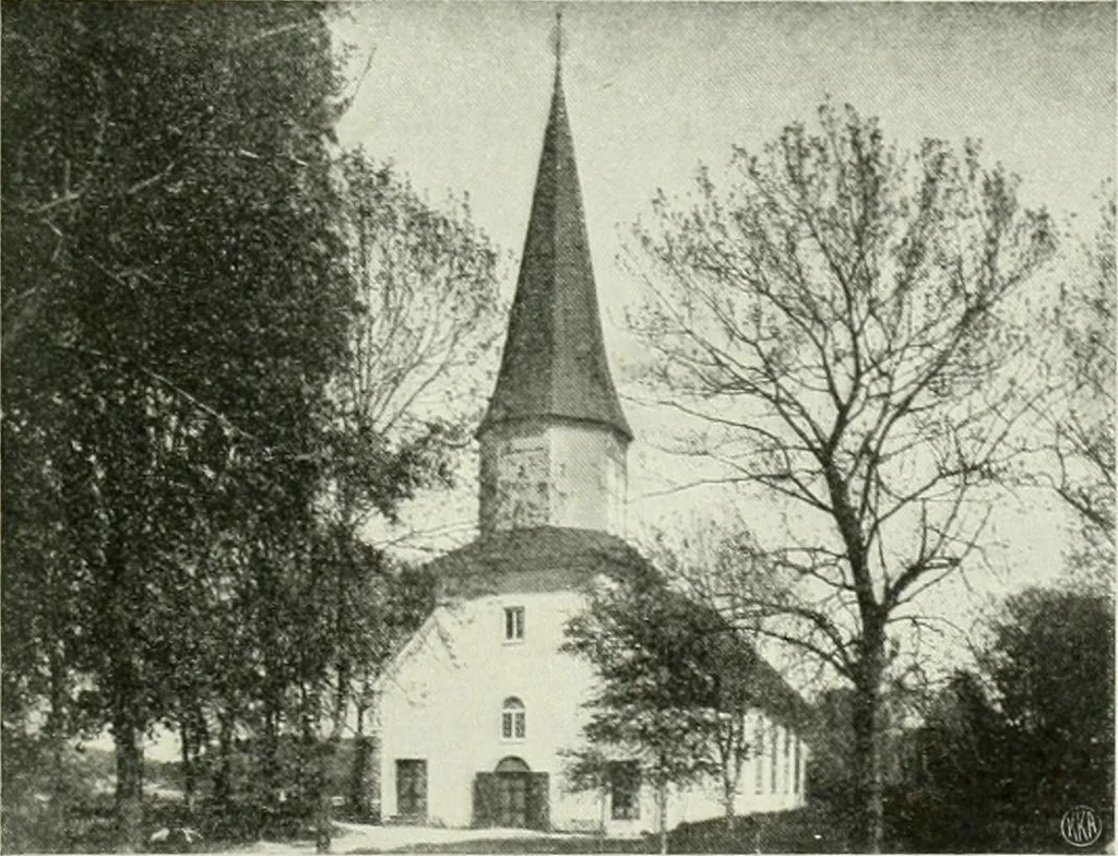 An illustration from Norges kirker i det 16de og 17de aarhundrede, 1911, leaf 126