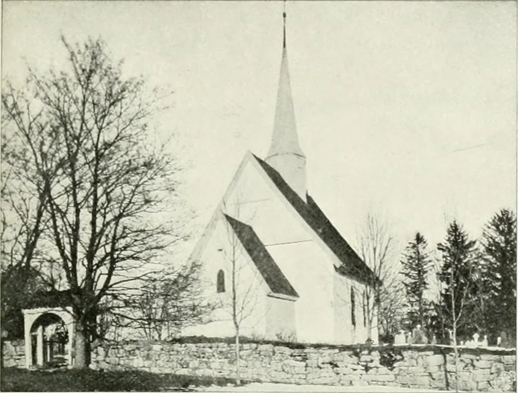 An illustration from Norges kirker i det 16de og 17de aarhundrede, 1911, leaf 134