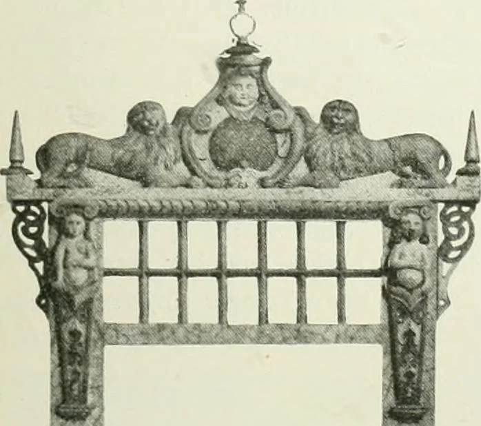 An illustration from Norges kirker i det 16de og 17de aarhundrede, 1911, leaf 146
