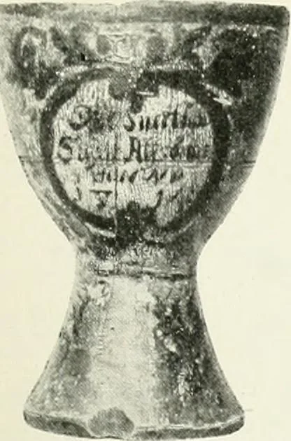An illustration from Norges kirker i det 16de og 17de aarhundrede, 1911, leaf 150