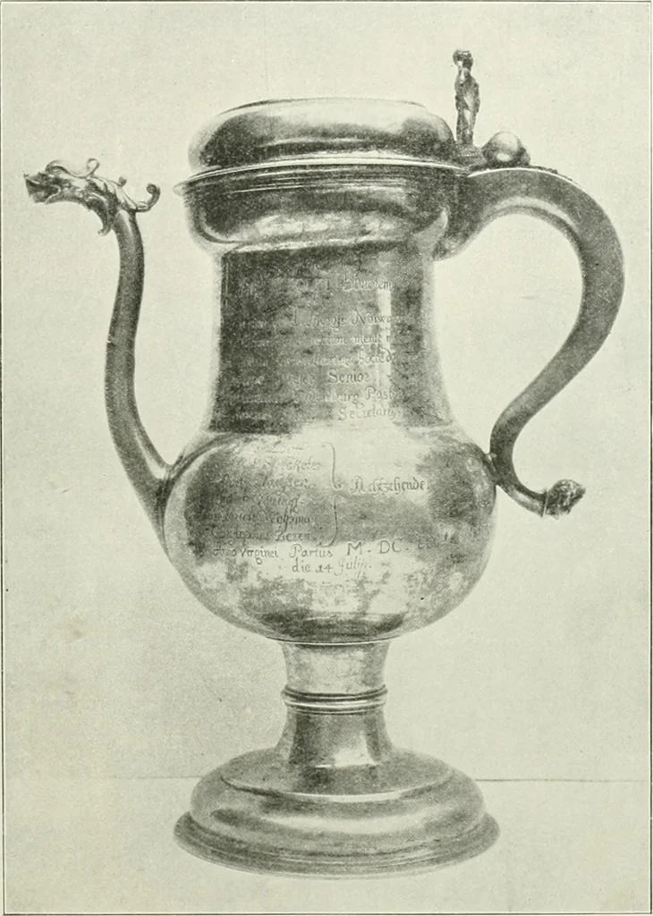 An illustration from Norges kirker i det 16de og 17de aarhundrede, 1911, leaf 152