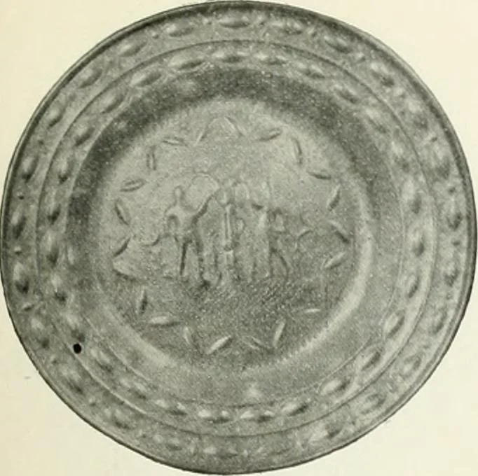 An illustration from Norges kirker i det 16de og 17de aarhundrede, 1911, leaf 156