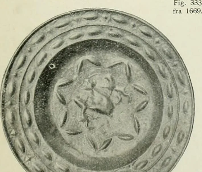 An illustration from Norges kirker i det 16de og 17de aarhundrede, 1911, leaf 156
