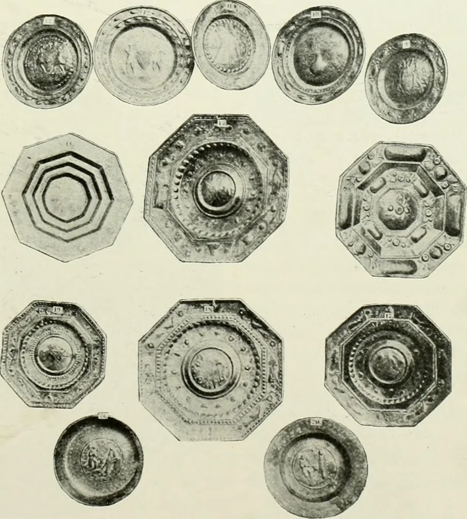 An illustration from Norges kirker i det 16de og 17de aarhundrede, 1911, leaf 158